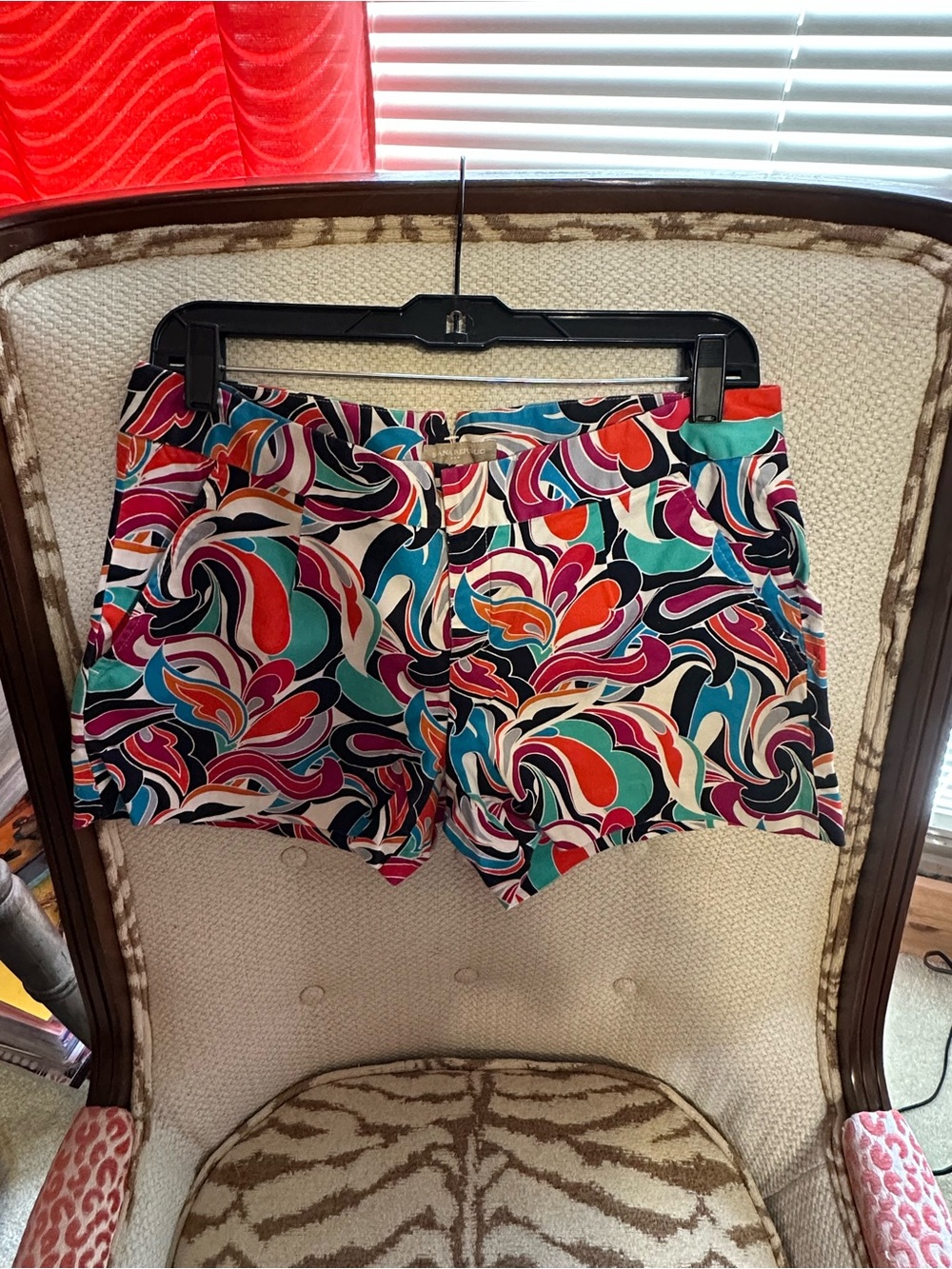 Banana Republic Multicolor Swirl Print Women's Shorts